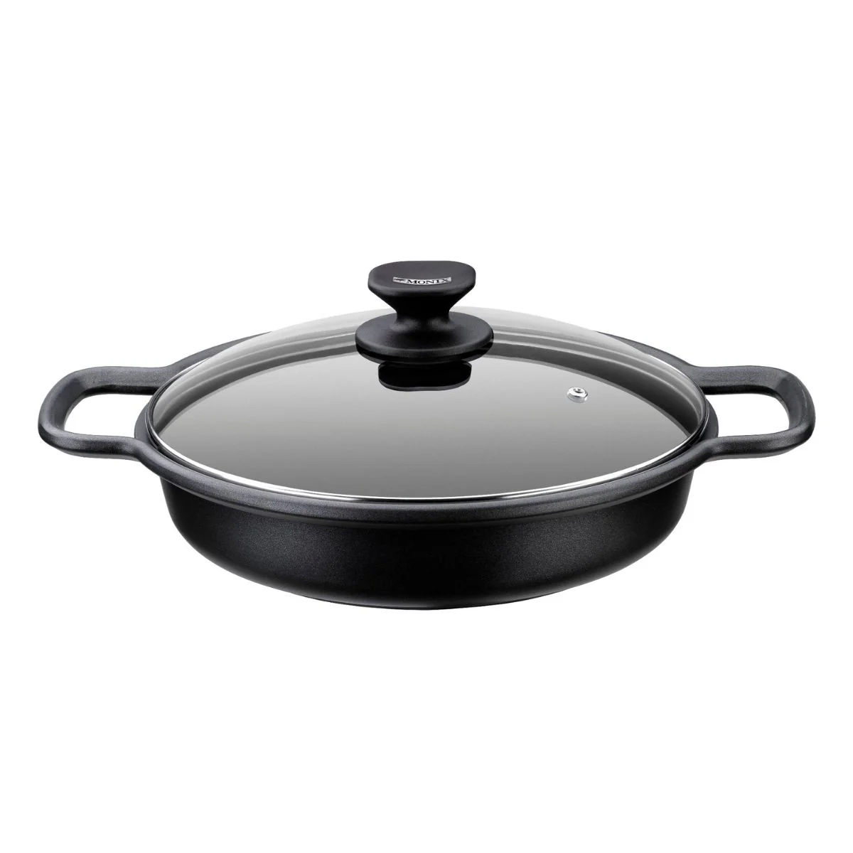 Cacerola baja con tapa con asas de silicona Solid+ - Image 4