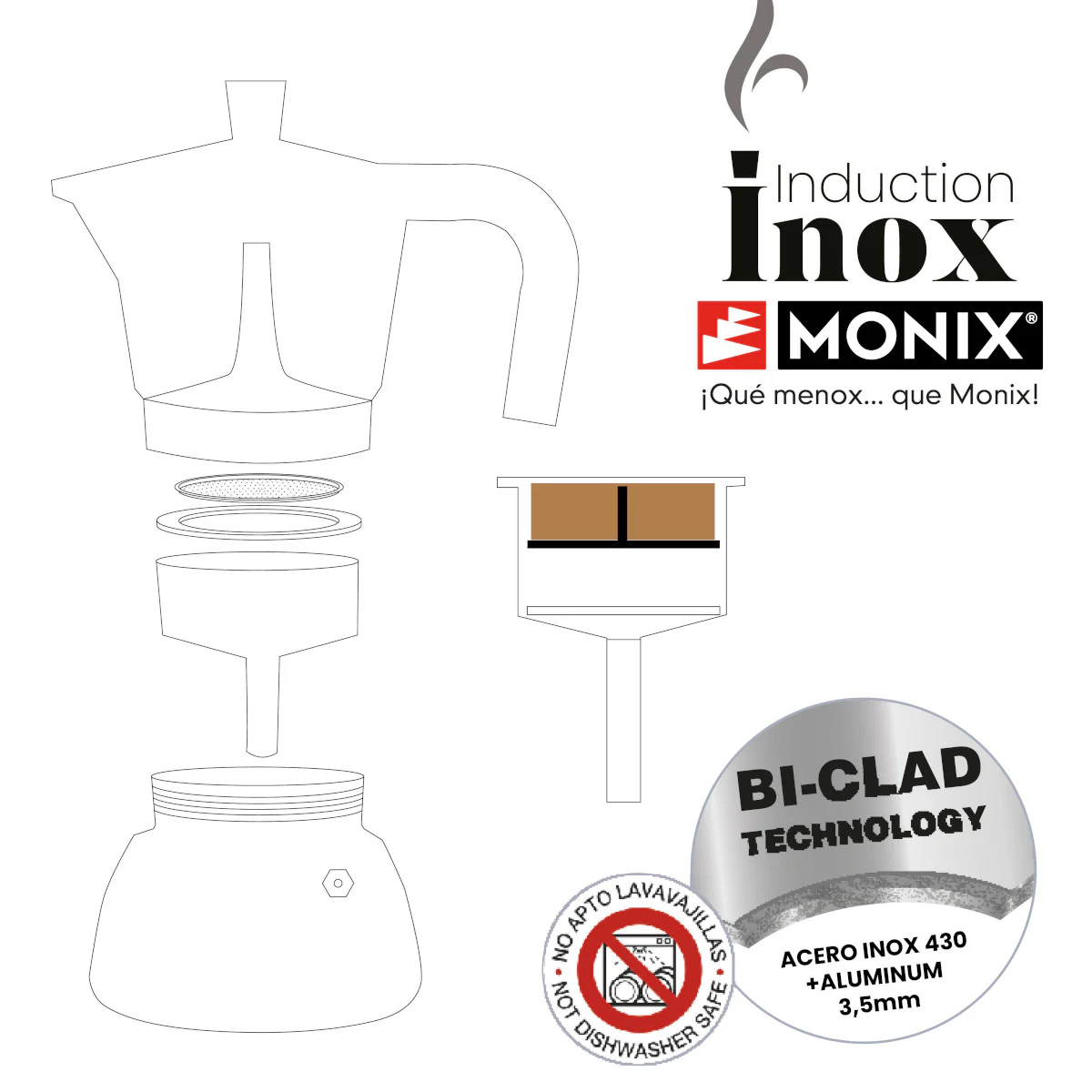 Cafetera Induction Inox - Image 18