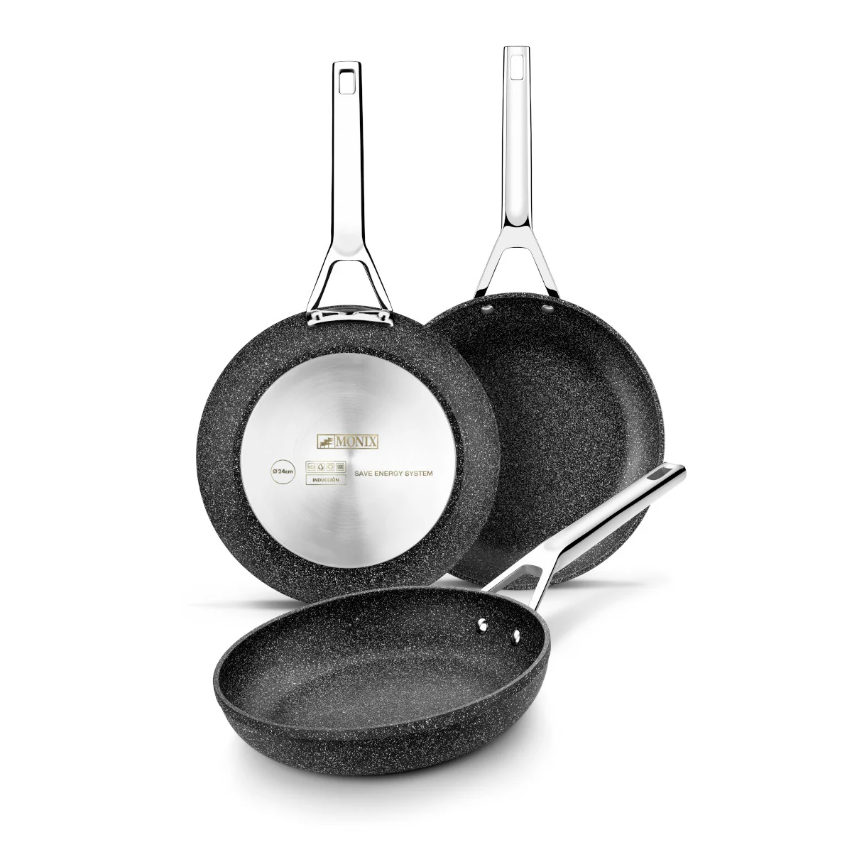Set de 3 sartenes Mineral