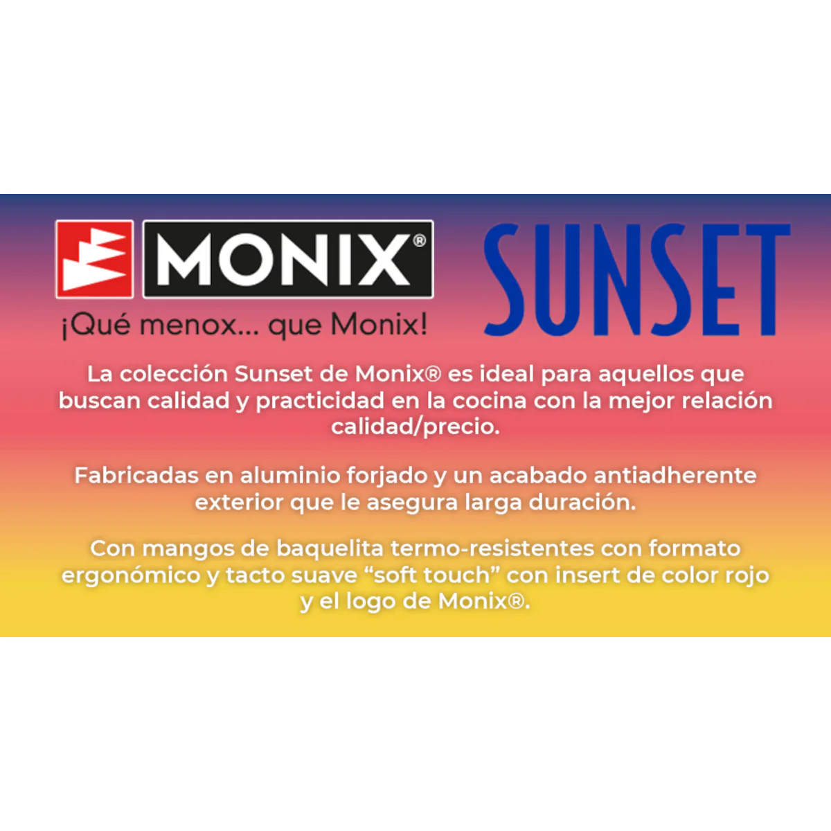 Set de 3 sartenes Sunset 18, 22 y 26 cm - Image 9